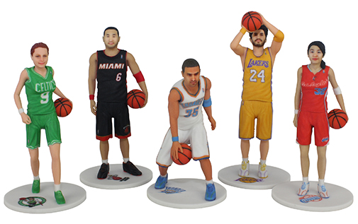 Новое приложение 3D моделирования 3DMe Sports featuring NBA