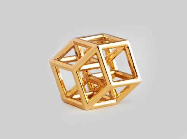 Shapeways представила эталон нового материала – золотой латуни
