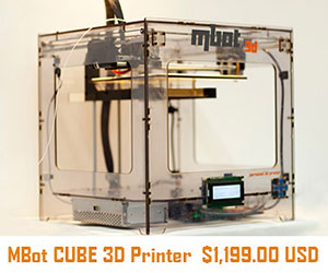 Копия 3D принтера Mbot Cube – только наименее симпатичная