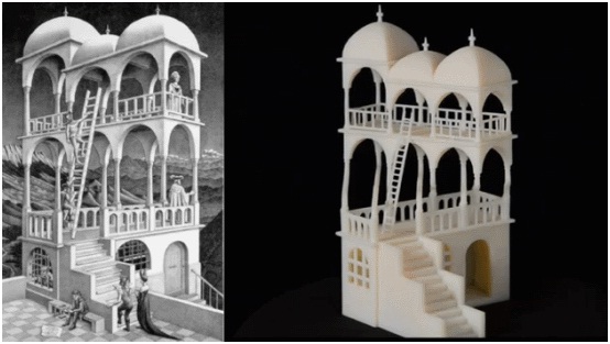 «Невозможные» модели Эшера оживились при помощи 3D печати