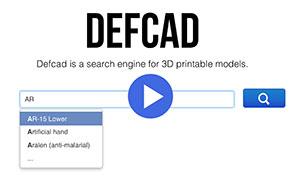 Разрабатываемые поисковые машины дизайнов для 3D печати