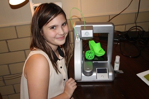 Знакомство малышей с 3D печатью